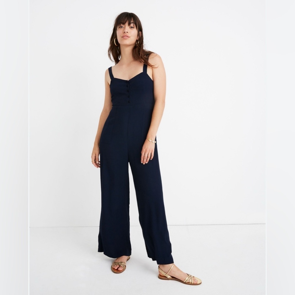 Madewell Navy Blue Women's Jumpsuit.   Size-10